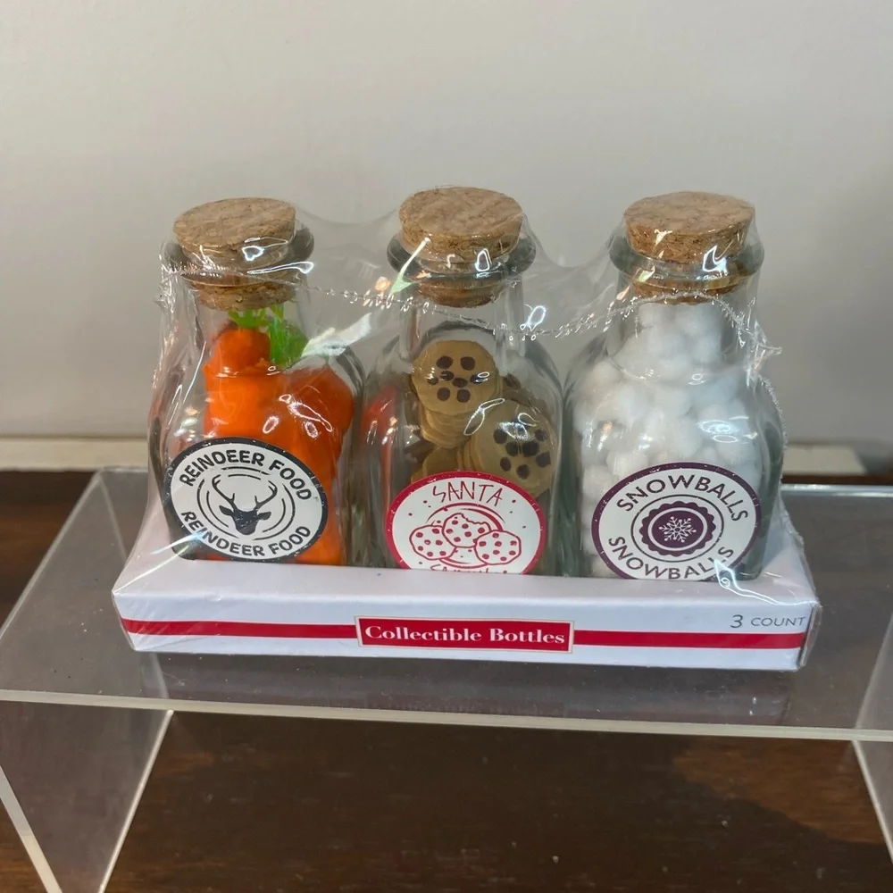 Target - Bullseye Playground 2022 Christmas collectible bottles.